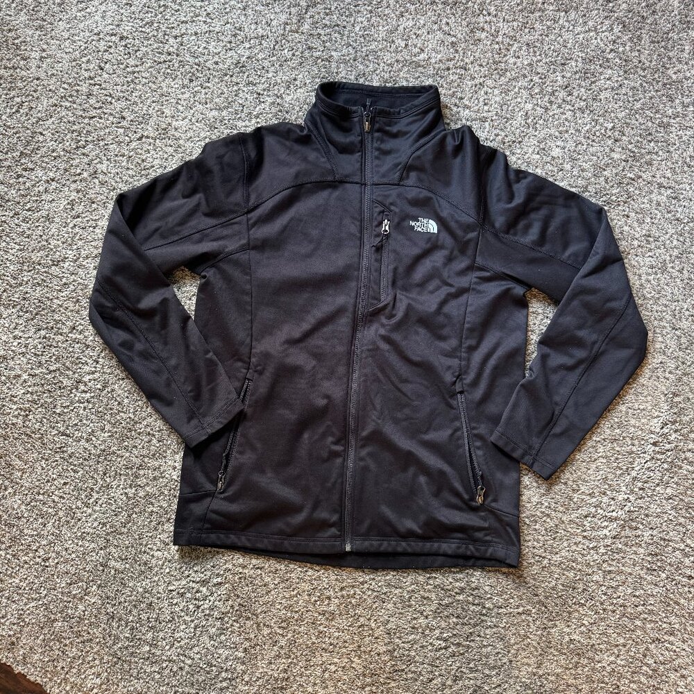 Black Men's North Face Skyline Full Zip Fleece Jacket Men's XL